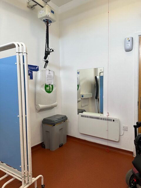 Changing places hoist